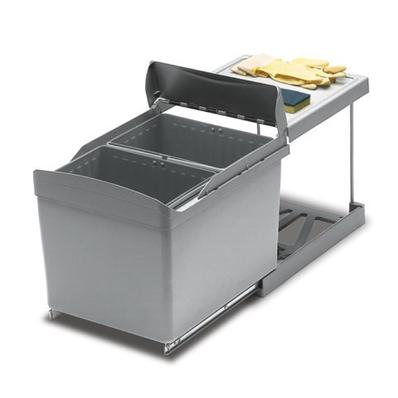 Hulladékgyűjtő 516 Szürke 2x16L