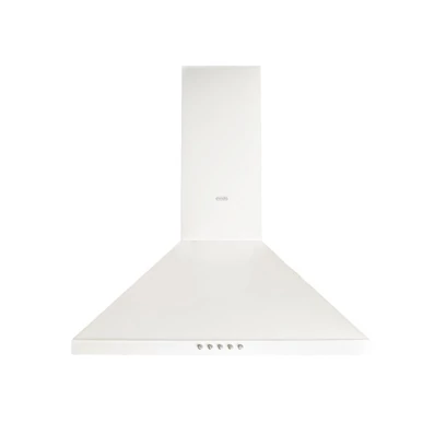 EVIDO ONDA fali páraelszívó, kürtős, 60 cm Fehér/Króm