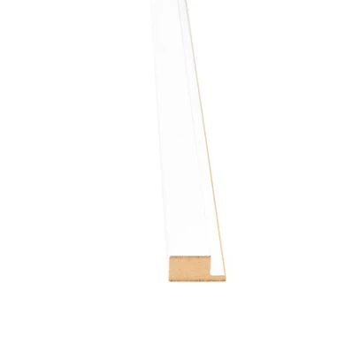 Fali panel ALLEGRO Hófehér Kezdő profil 2750x35x18mm