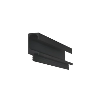 Fogantyú profil L015 Fekete 50x20x3000mm (UKW-7)