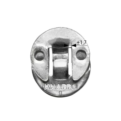 KNAPP Rögzítő vasalat K070 DUO 30mm ML függesztési összekötő, oldalsó hézaggal