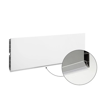Lábazat előlap SCILM 100x4000mm Matt Fehér