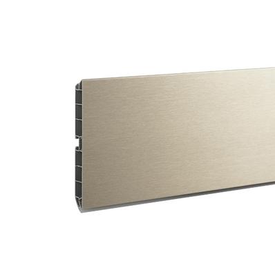 Lábazat előlap SCILM 150x4000mm Csiszolt acél / INOX