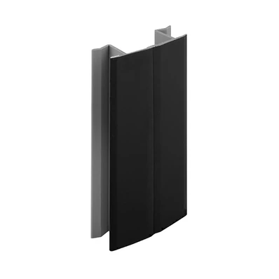Lábazat előlap SCILM csatlakozó flexi 120mm Matt Fekete