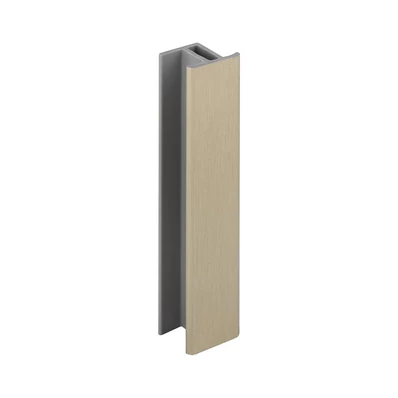 Lábazat előlap SCILM hossztoldó 120mm Csiszolt acél / INOX