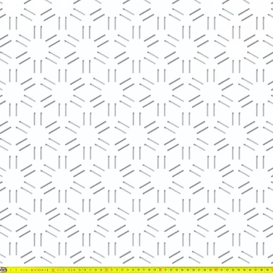 Perforált lemez Laccato-Hdf LITLE SNOW perforációval Krono 101 Fehér 1400x510mm