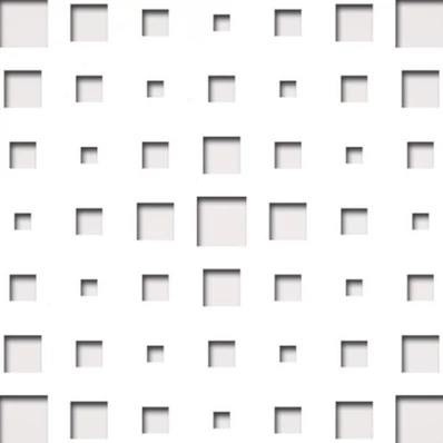 Perforált lemez Laccato-Hdf TITAN perforációval Krono 101 Fehér 1400x510x3mm