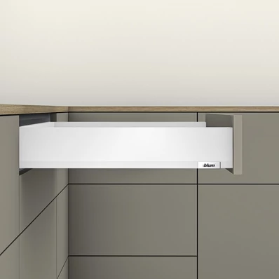 Blum MERIVOBOX fiókszett M magasságú 270mm Selyemfehér 40kg