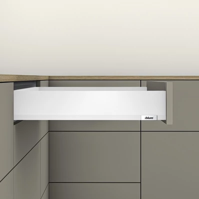 Blum MERIVOBOX fiókszett M magasságú 550mm Selyemfehér 40kg
