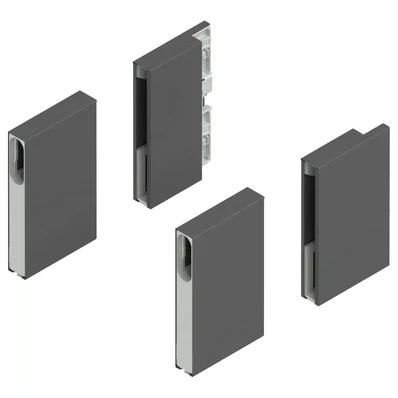 MerivoBox BOXCOVER ZL4M00808 Üvegbefogó magasító elem Orionszürke
