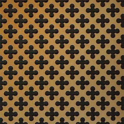Perforált lemez BAL 04 Bronz 1000x500mm