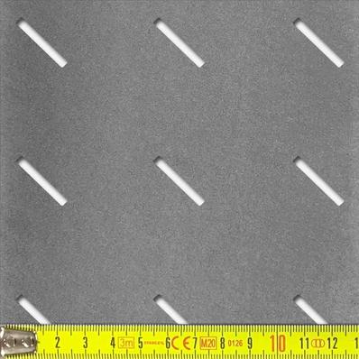 Perforált lemez Fekete MDF5 ASTE 50 perforációval 1218x608x5mm