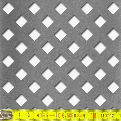 Perforált lemez Fekete MDF5 FRANZ perforációval 1218x608x5mm