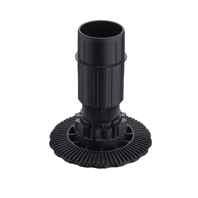Szekrényláb AXILO műanyag fekete 180mm (170-200 mm)