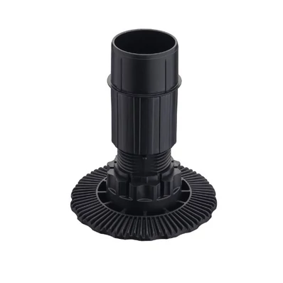 Szekrényláb AXILO műanyag fekete   60mm (53-70 mm)
