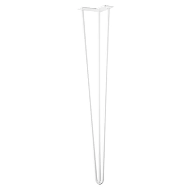 Asztalláb Drót 710mm Fehér STRONG -01