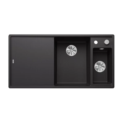 Blanco Axia III 6S Antracit 1med+gyüm.+csepp. Silgránit mosogató 3 1/2