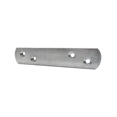 Lapos vas 4 furatos 100x20mm