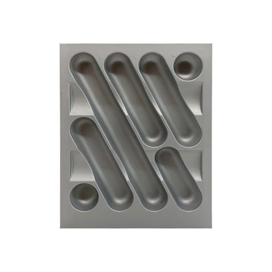 Evőeszköztartó ART 740-45 350/390x430/490mm Metál szürke-01