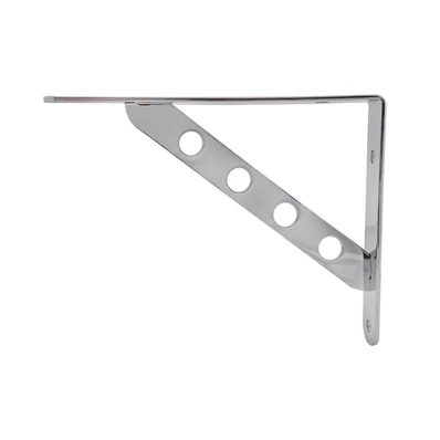Fali polctartó konzol 195x250 Króm-01