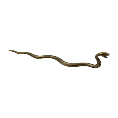 Fogantyú 1874-365 ZN10 128 Antikolt kígyó Fém-01