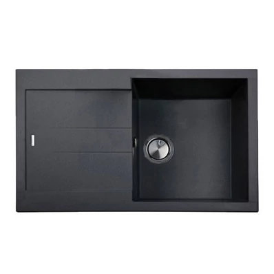 GRAWA PT1-7810N FEKETE gránit mosogató 780x500mm-01
