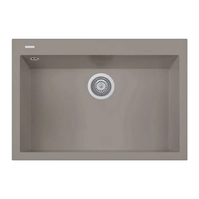 GRAWA PT5-7610T SÖTÉT HOMOK gránit mosogató 760x500mm-01