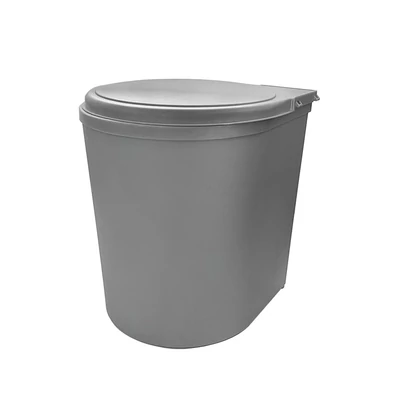 Hulladékgyűjtő ART 270 13L Metál szürke-01