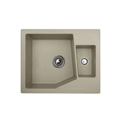 Linea M 1.5 D XGranit Pezsgő mosogató 620x500/ 190/130mm 192043-01