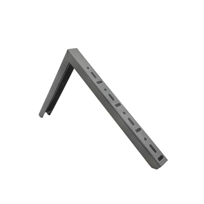 Metall fali konzol Nehéz konzol 26cm Ezüst -01