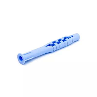 Műanyag tipli 6x60mm Uni dűbel kék