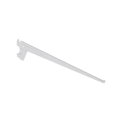 Metall fali konzol 1 soros tartókar 15cm Fehér