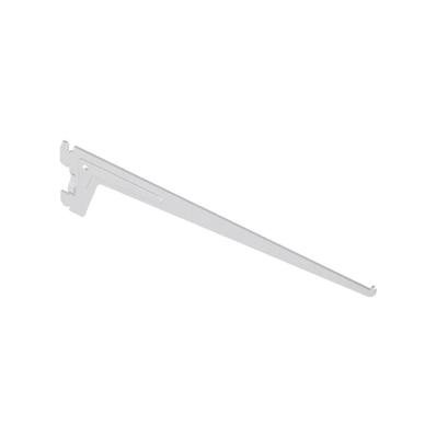 Metall fali konzol 1 soros tartókar 20cm Fehér