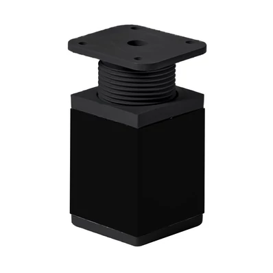 Szekrényláb 60mm Fekete E-FK 6