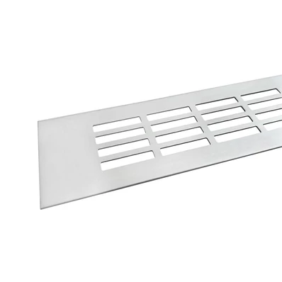 Szellőzőrács 80x1000mm Alu elox