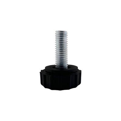 Szintezőcsavar talp:25x10mm,  szár: M8x22mm