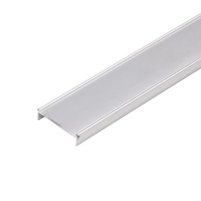 Tolóajtó Cleft II alsó sín takaróléc 3m Aluminium-01