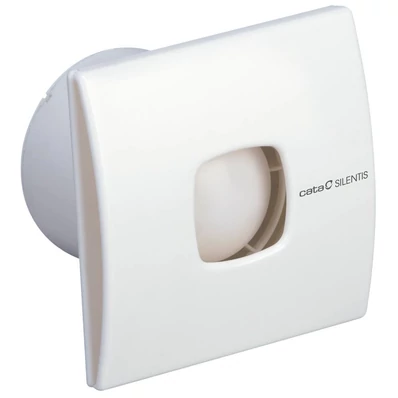Cata Silentis 10 Timer (Low Noise) ventilátor utószellőztető funkcióval, pillangószeleppel