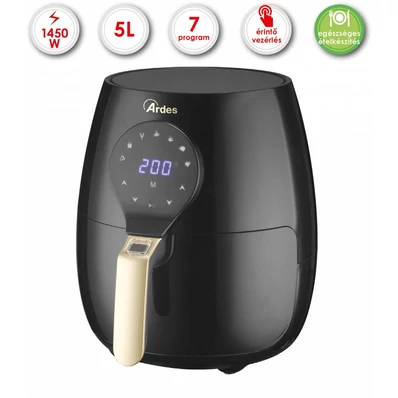 ARDES 1K33 5 literes Air Fryer forrólevegős sütő, olajsütő