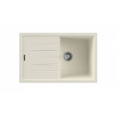 NODOR - Gránit mosogatótálca NorGranite 78.50 1B 1D BG beige