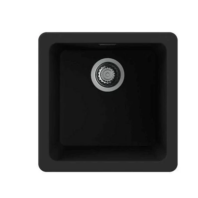 NODOR - Gránit mosogatótálca NorGranite 40.40 1B BK fekete