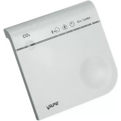 VILPE Eco Ideal Wireless - vezetéknélküli szén-dioxid érzékelő
