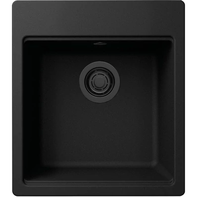 ELLECI - Mosogatótálca Time 102 G40 Nero fekete tartozékokkal