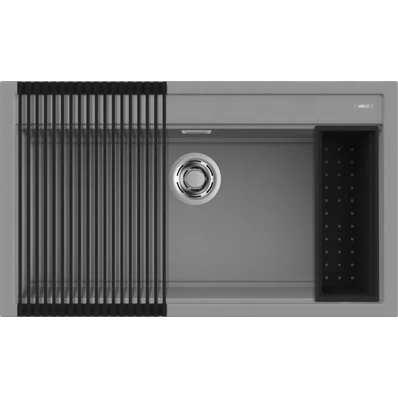 ELLECI - Mosogatótálca Best 360 Workstation Szett G48 Cemento