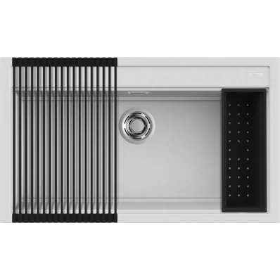 ELLECI - Mosogatótálca Best 360 Workstation Szett G68 Bianco - A készlet erejéig rendelhető!