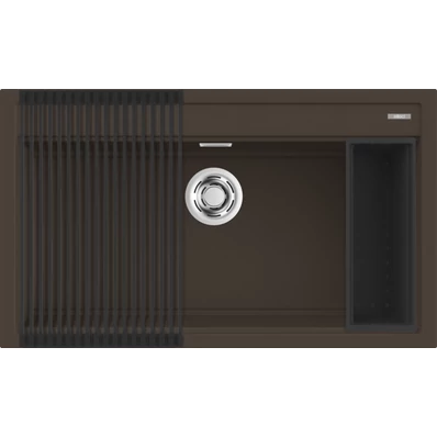 ELLECI - Mosogatótálca Best 360 Workstation Szett G78 Espresso
