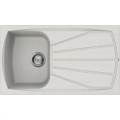 ELLECI - Mosogatótálca Living 400 G52 Bianco Pietra - Kifutó termék!