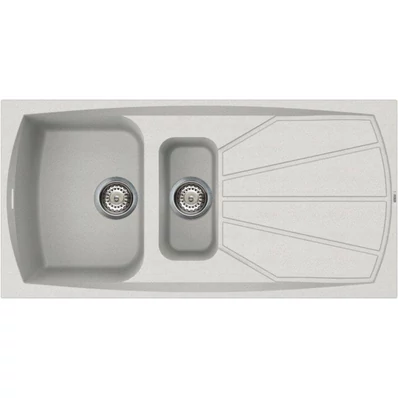 ELLECI - Mosogatótálca Living 475 G52 bianco pietra - A készlet erejéig rendelhető!