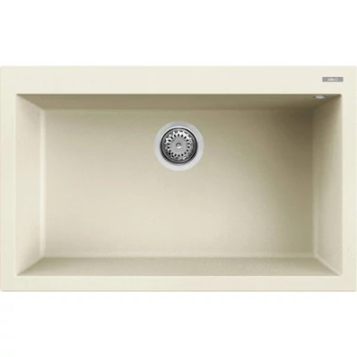 ELLECI - Mosogatótálca Quadra 130 G62 Bianco Antico