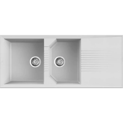 ELLECI - Mosogatótálca Tekno 500 G68 Bianco - Kifutó termék!